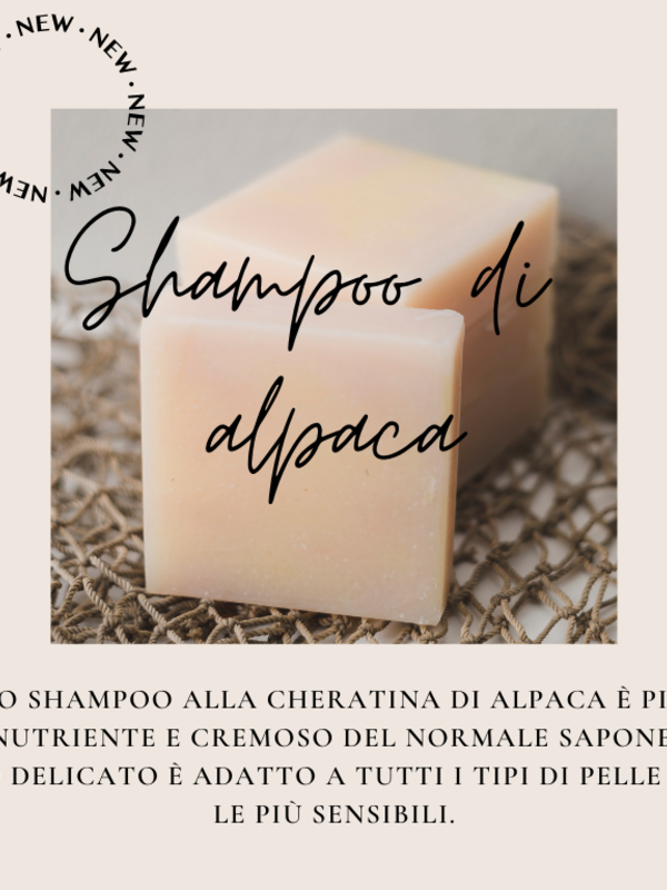 Shampoo di alpaca